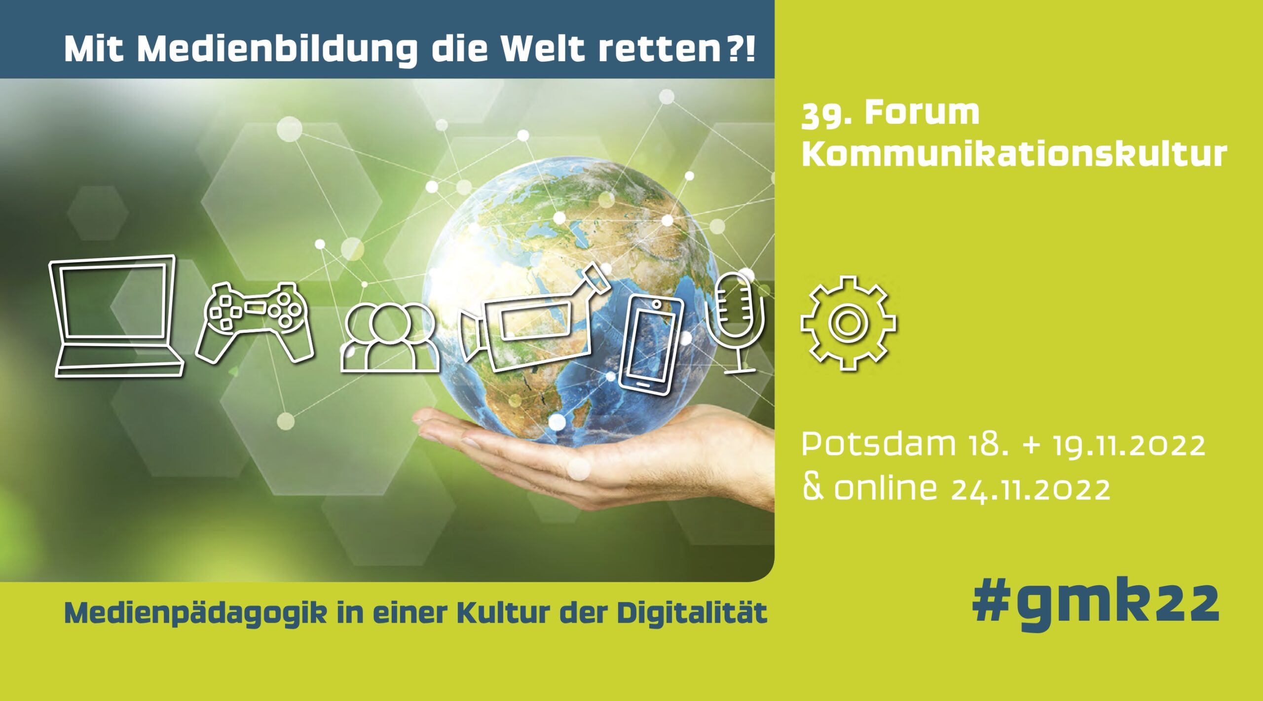 Save the world with media education?! The 39th GMK ForuM