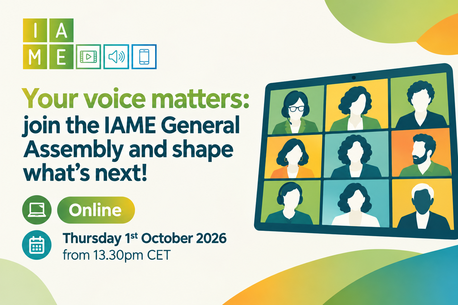 Your voice matters: join the IAME General Assembly and shape what’s  &hellip;
